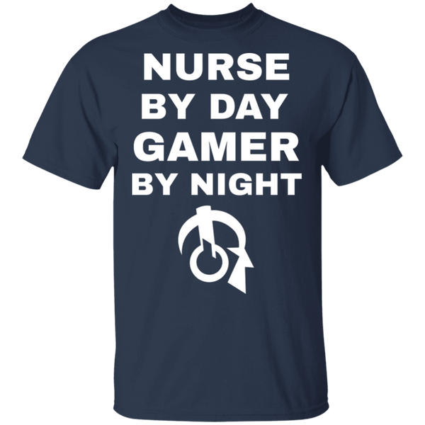 Nurse By Day Gamer By Night T-Shirt