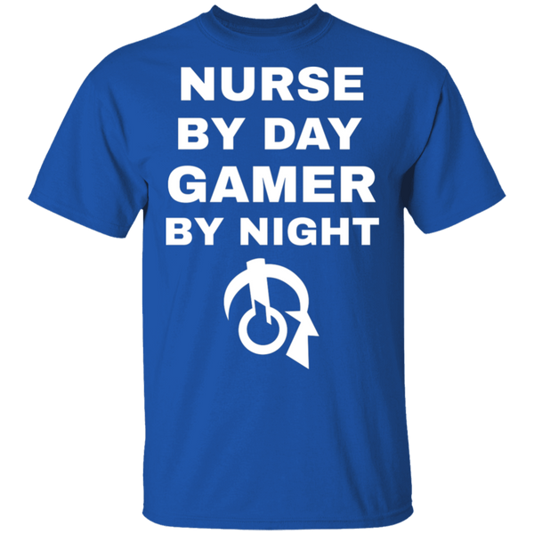 Nurse By Day Gamer By Night T-Shirt