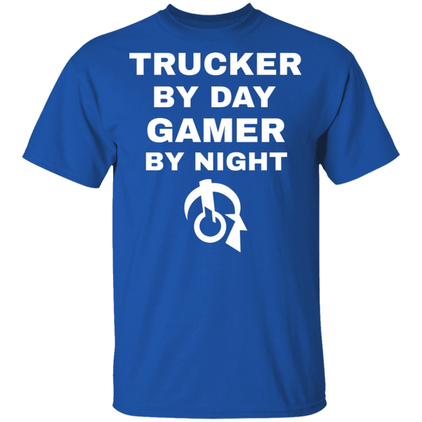 Trucker By Day Gamer By Night T-Shirt