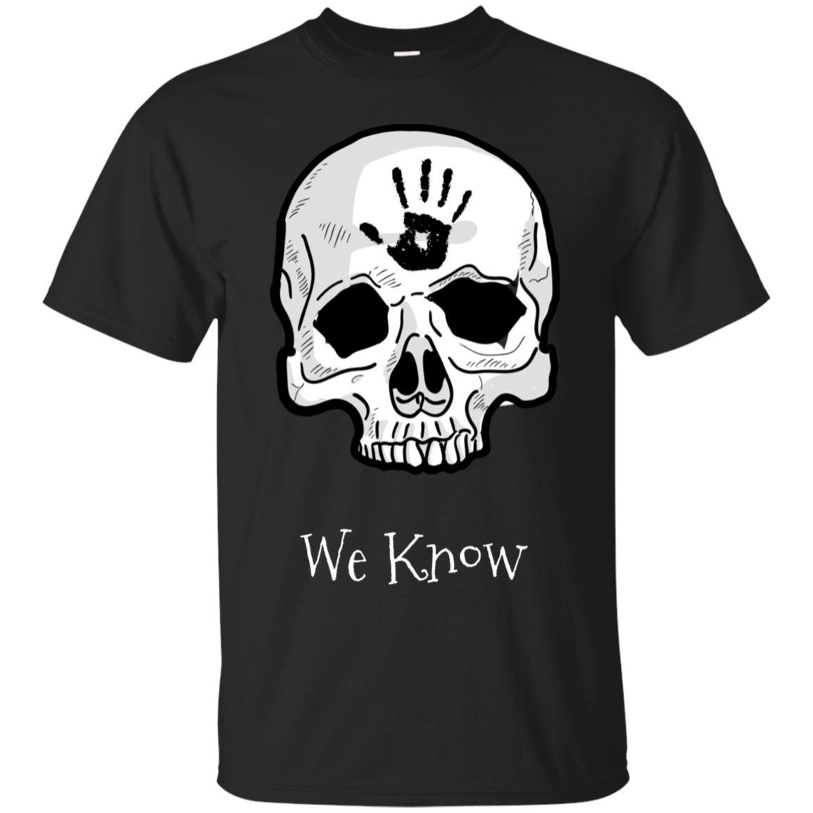 Elder Scrolls Skyrim Dark Brotherhood We Know T-Shirt