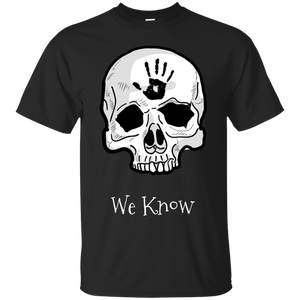 Dark Brotherhood We Know T-Shirt Elder Scrolls Skyrim Dark Brotherhood We Know T-Shirt