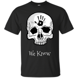 Dark Brotherhood We Know T-Shirt Elder Scrolls Skyrim Dark Brotherhood We Know T-Shirt