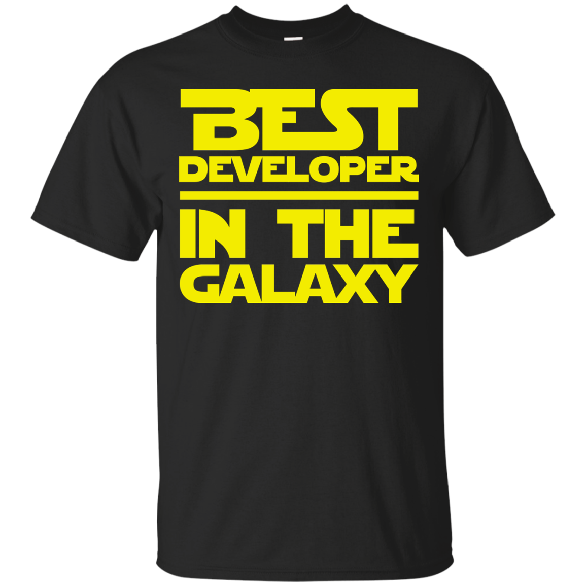 Best Developer In The Galaxy Shirt