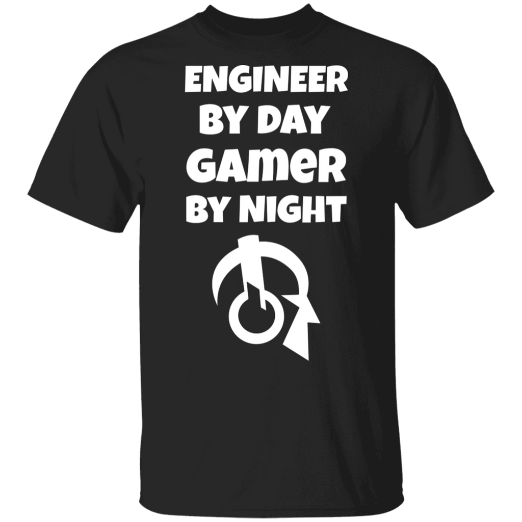 Engineer By Day Gamer By Night T-Shirt