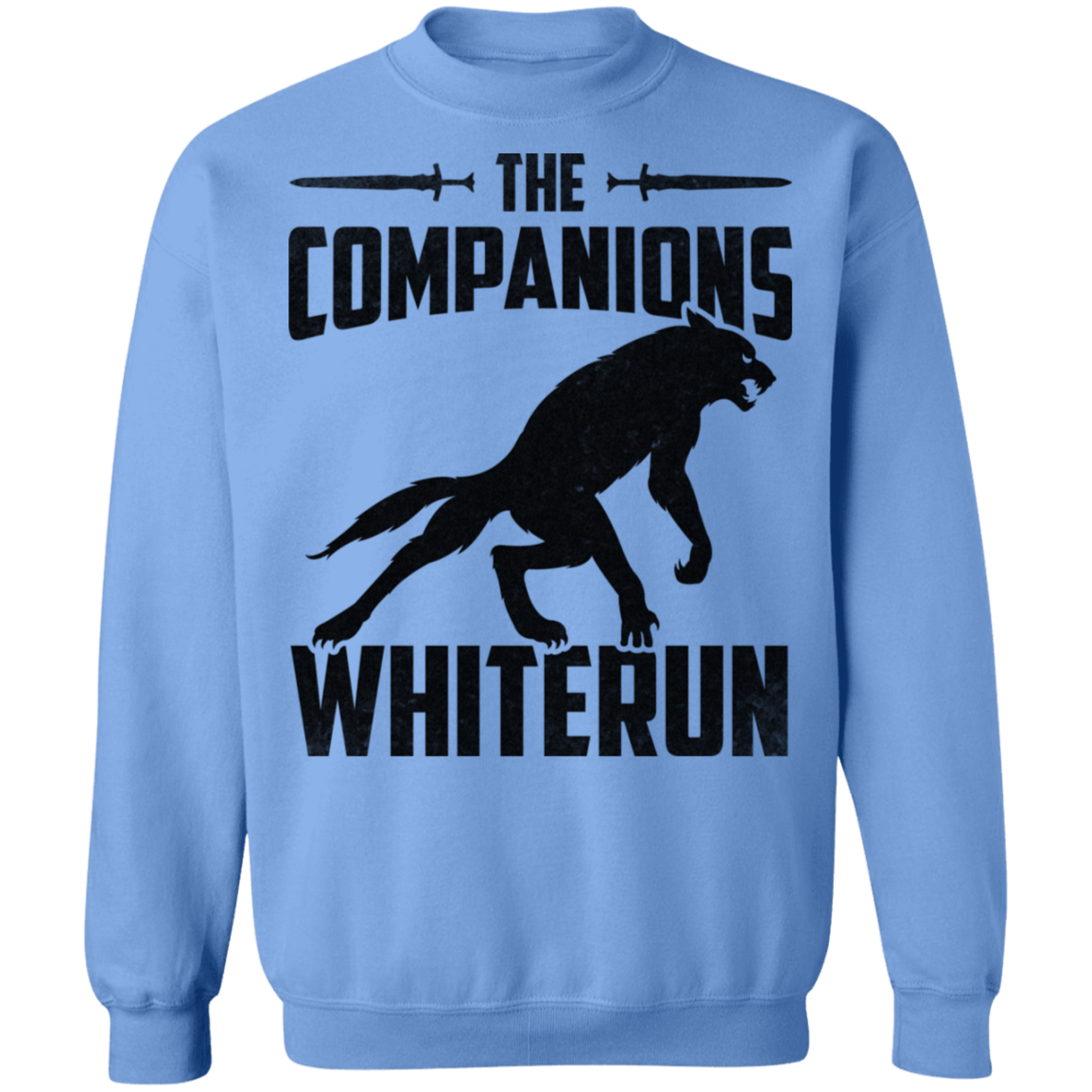 The Companions Whiterun Light Crewneck Pullover Sweatshirt  8 oz