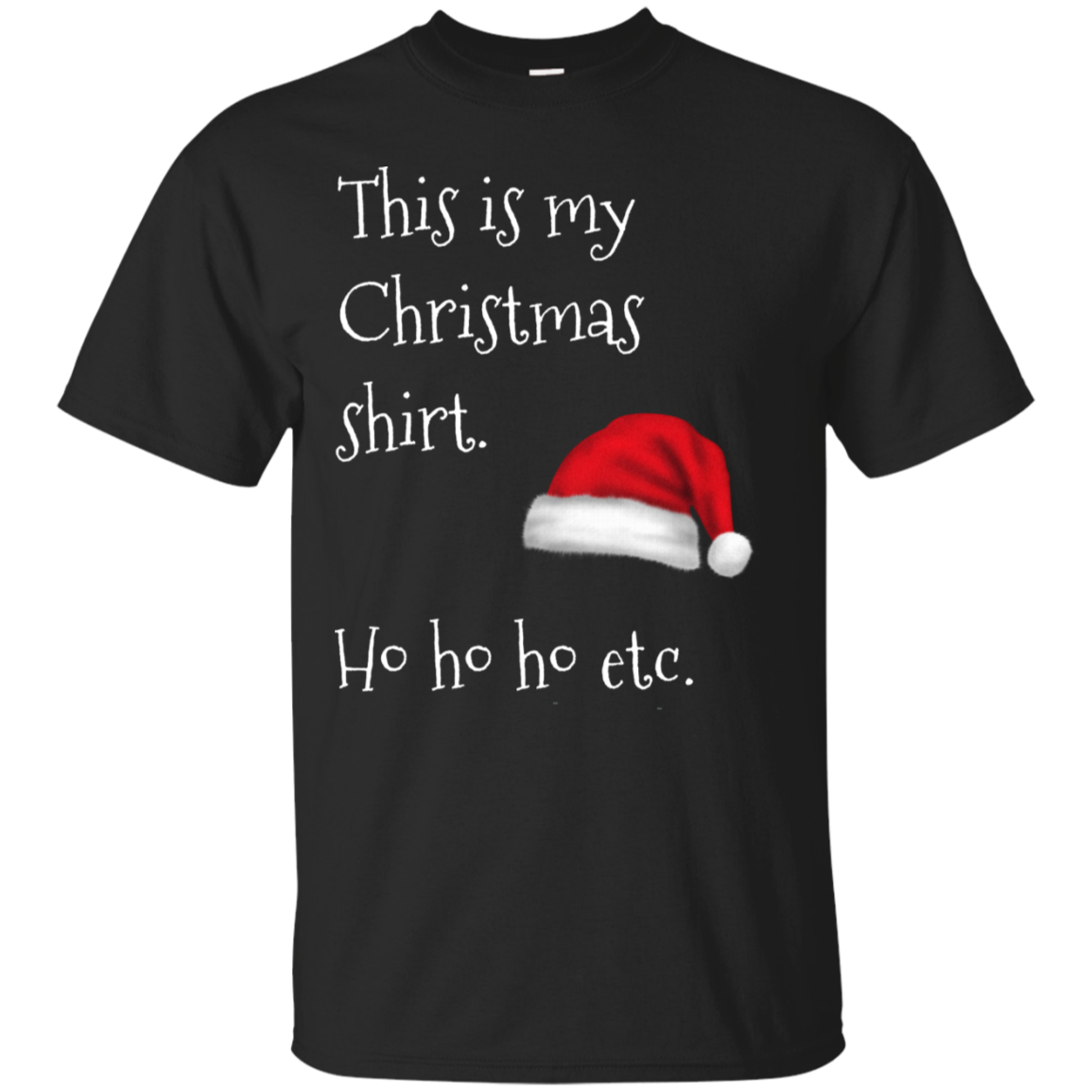 This Is My Christmas Shirt Xmas Holidays Cotton T-Shirt Secondary image
