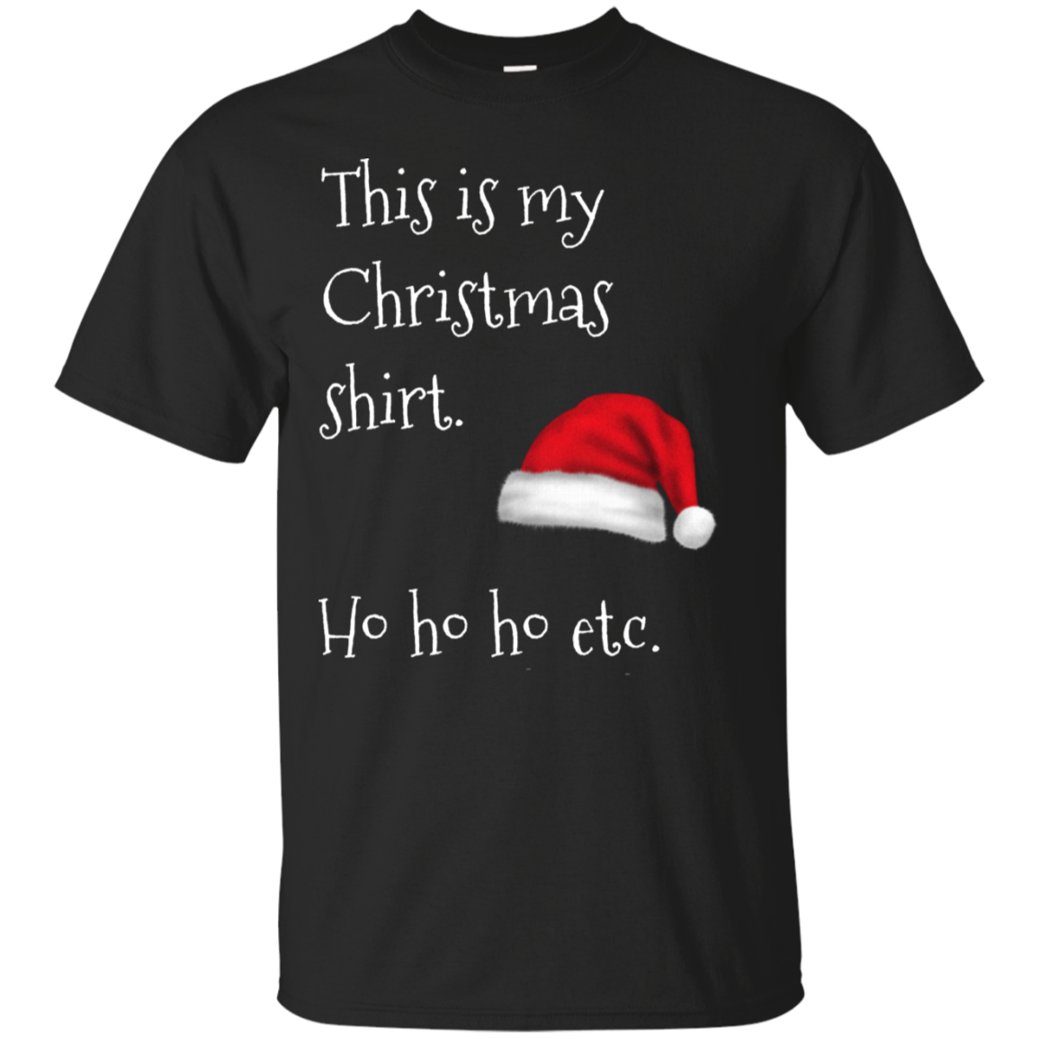 This Is My Christmas Shirt Xmas Holidays Cotton T-Shirt