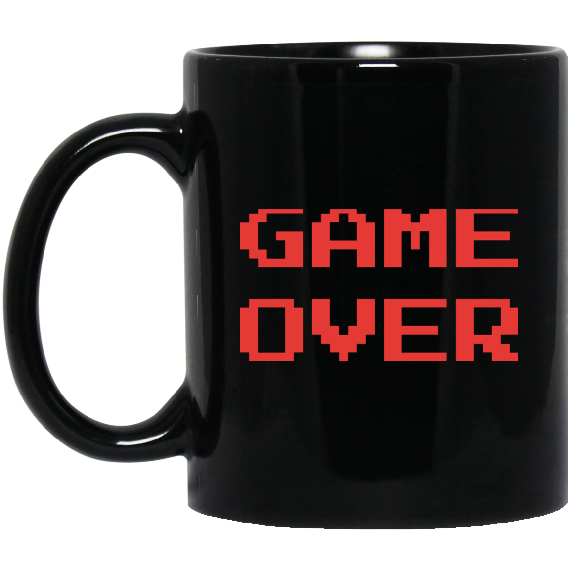 Game Over 11 oz. Black Mug
