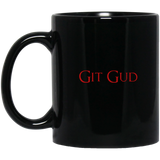 Git Gud RPG 11 oz. Black Mug | Video Game Mug | Gaming 11 oz RPG Video Game Mug Git Gud RPG 11 oz. Black Mug | Video Game Mug | Gaming 11 oz RPG Video Game Mug