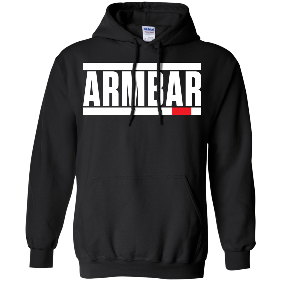 Brazilian Jiu Jitsu Armbar BJJ Pullover Hoodie 8 oz. Secondary image