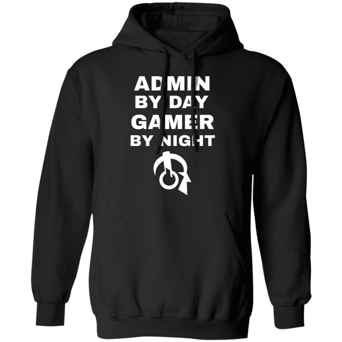 Admin By Day Gamer By Night Hoodie