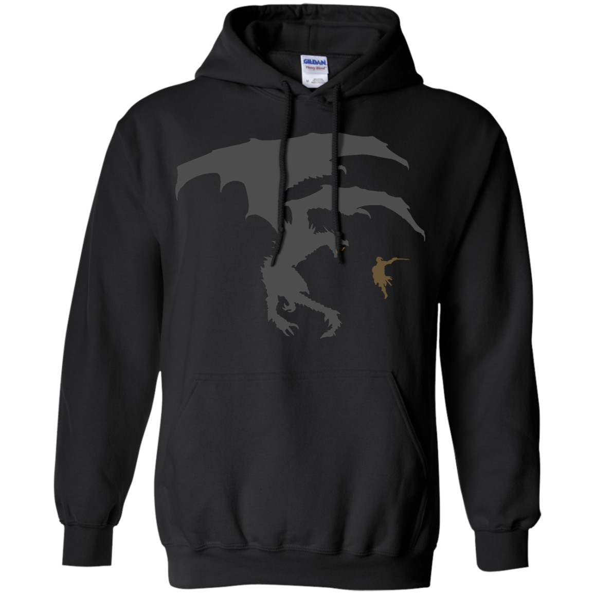 Dragon Fantasy RPG Pullover Hoodie 8 oz. Secondary image