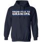 Promoted to Grandpa Hoodie