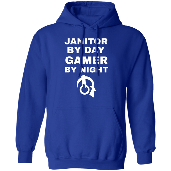 Janitor By Day Gamer By Night Hoodie