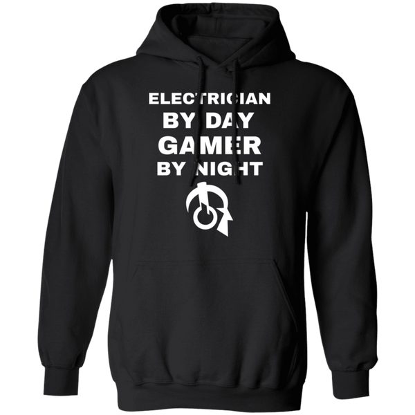 Electrician By Day Gamer By Night Hoodie