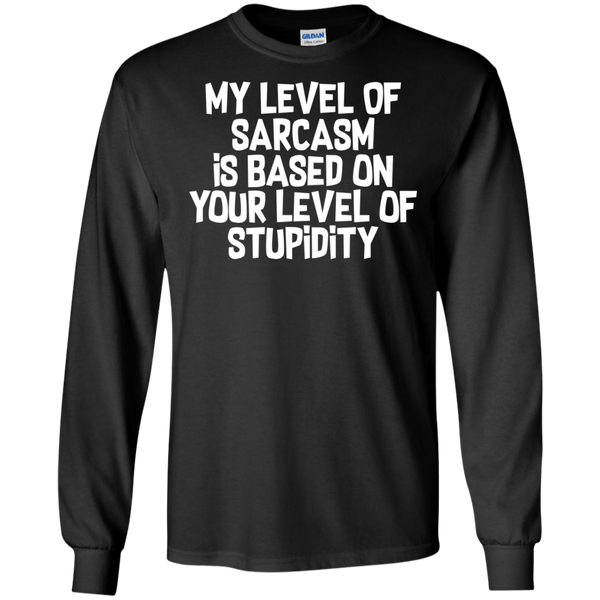 My Level Of Sarcasm