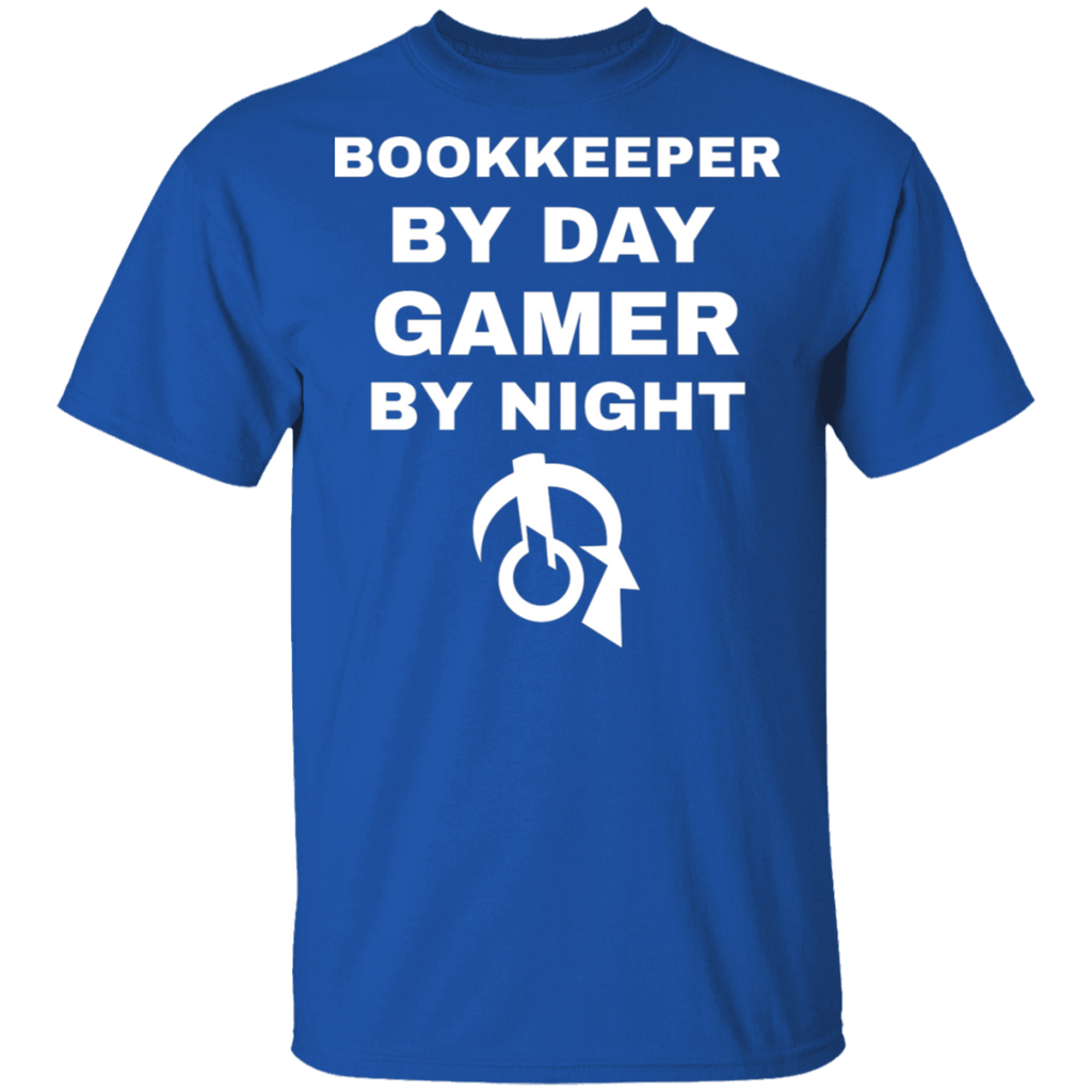 Bookkeeper By Day Gamer By Night T-Shirt