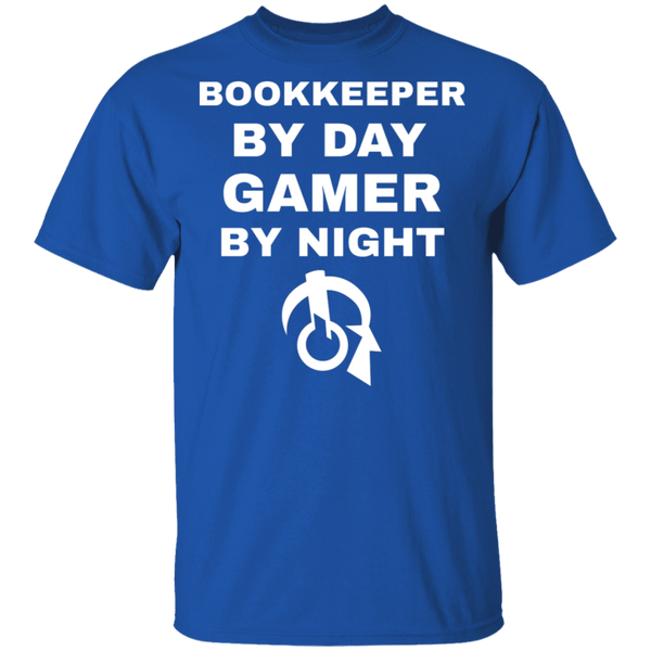 Bookkeeper By Day Gamer By Night T-Shirt