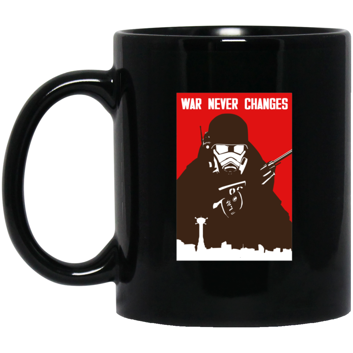 New Vegas 11 oz. Black Mug Secondary image