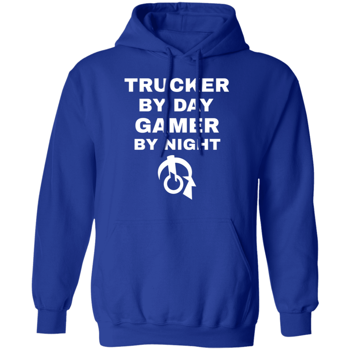 Trucker By Day Gamer By Night Hoodie