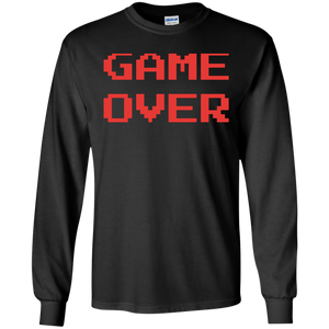 Game Over Retro Classic Video Gaming Shirt Game Over Retro Classic Video Gaming Shirt