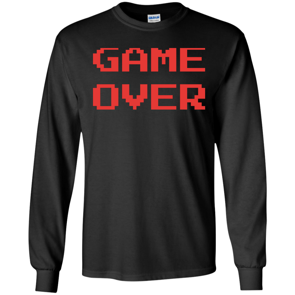 Game Over Retro Classic Video Gaming Shirt