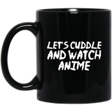 Let's Cuddle and Watch Anime Anime Mug | Anime Gift Cup | Anime Coffee Mug | Anime Merch | 11oz Kawaii Mug Let's Cuddle and Watch Anime Anime Mug | Anime Gift Cup | Anime Coffee Mug | Anime Merch | 11oz Kawaii Mug
