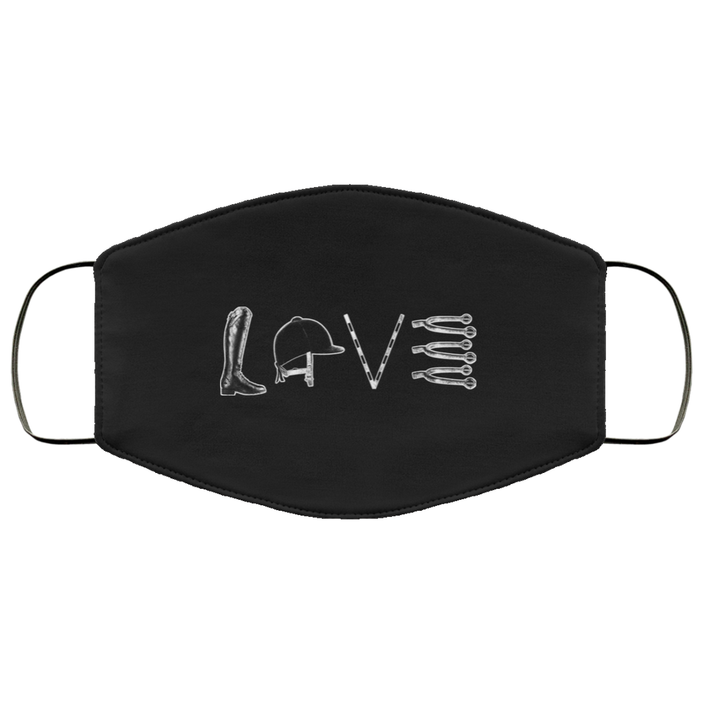 Love Horse Riding - Horses Face Mask