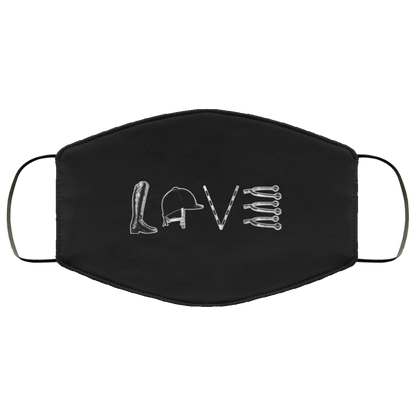 Love Horse Riding - Horses Face Mask