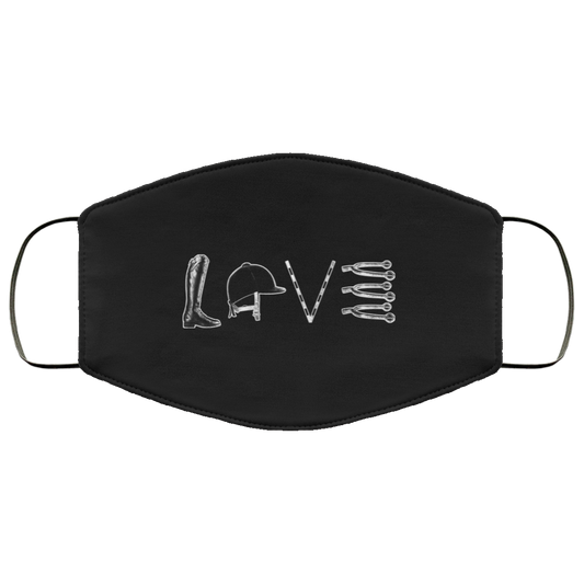 Love Horse Riding - Horses Face Mask