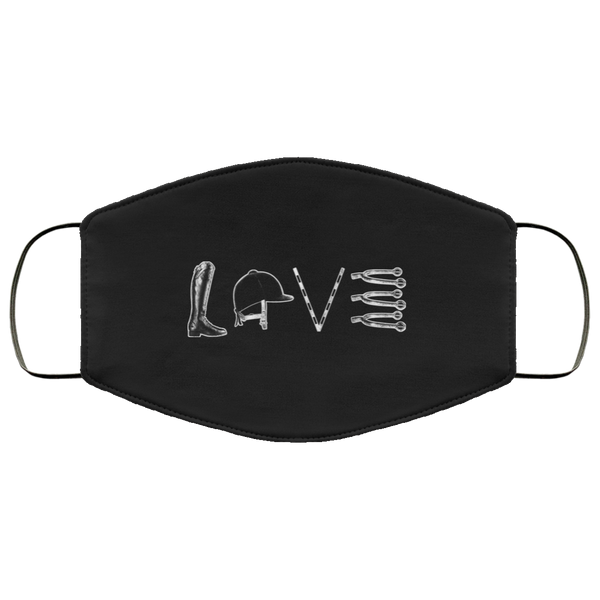 Love Horse Riding - Horses Face Mask