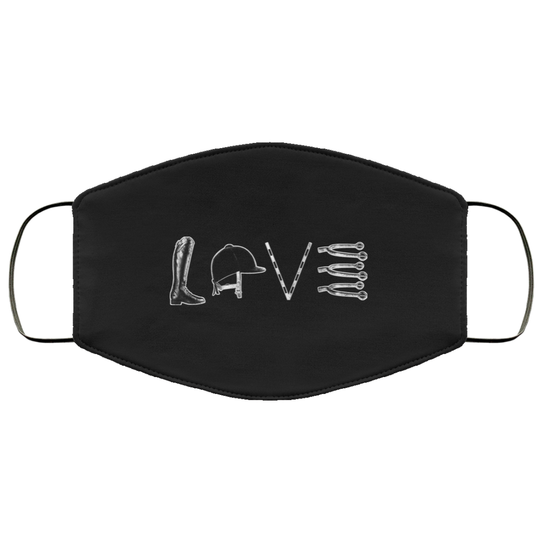 Love Horse Riding - Horses Face Mask