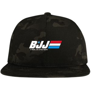 Brazilian Jiu Jitsu A Real Jiu Jitsu Hero BJJ Snapback Hat Brazilian Jiu Jitsu A Real Jiu Jitsu Hero BJJ Snapback Hat