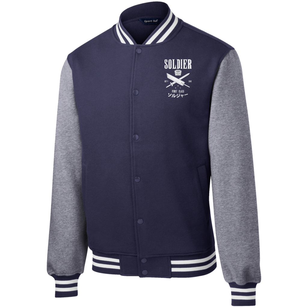 Soldier First Class Fleece Letterman Jacket