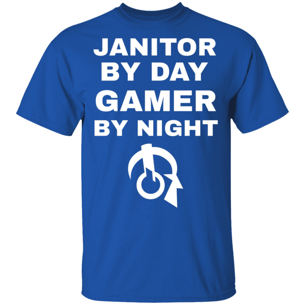 Janitor By Day Gamer By Night T-Shirt