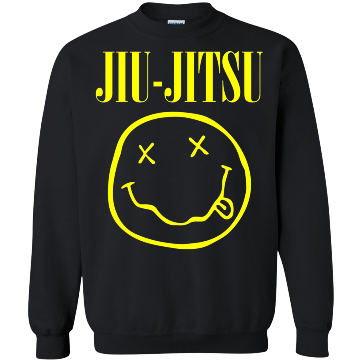 Brazilian Jiu Jitsu Smells Like Jiu Jitsu BJJ Crewneck Pullover Sweatshirt  8 oz. Main image