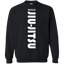 Brazilian Jiu Jitsu Slogan BJJ Crewneck Pullover Sweatshirt  8 oz.