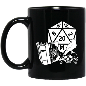 Dragon Fantasy RPG Dice Mug | Dungeon Master Mug | Tabletop RPG | Tabletop Games | RPG Mug | Role Playing Game Mug 11 oz. Black Mug Dragon Fantasy RPG Dice Mug | Dungeon Master Mug | Tabletop RPG | Tabletop Games | RPG Mug | Role Playing Game Mug 11 oz. Black Mug