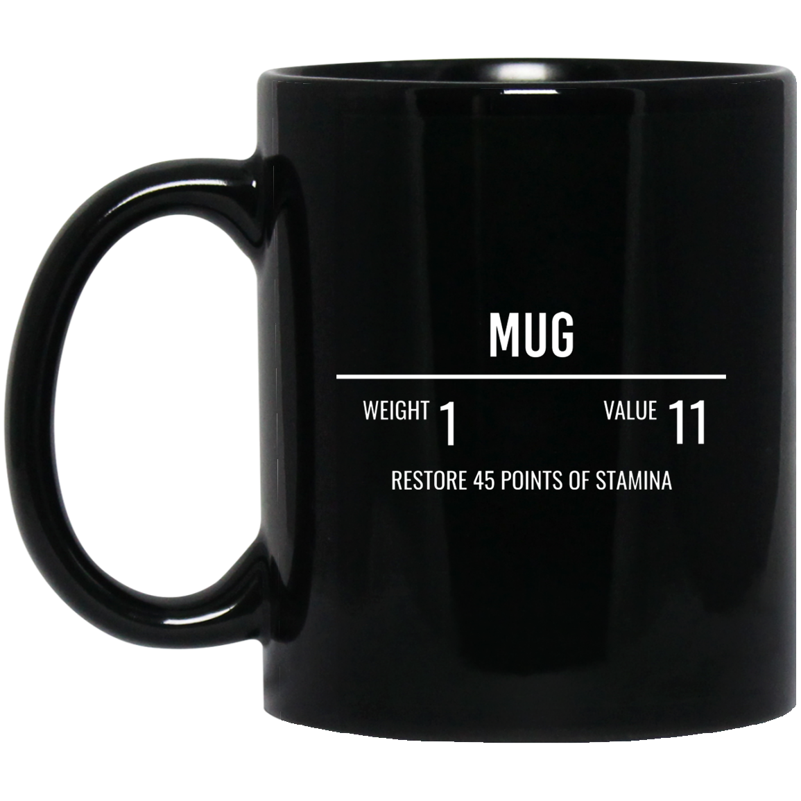 Mug Fantasy RPG 11 oz. Black Mug Secondary image