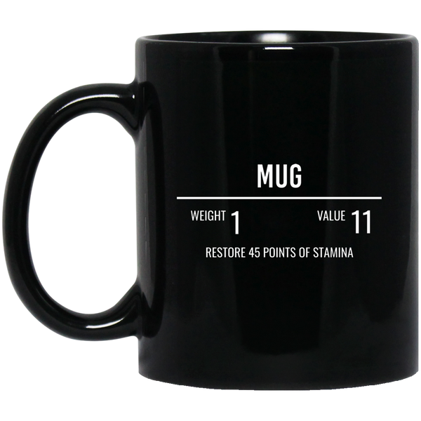 Mug Fantasy RPG 11 oz. Black Mug