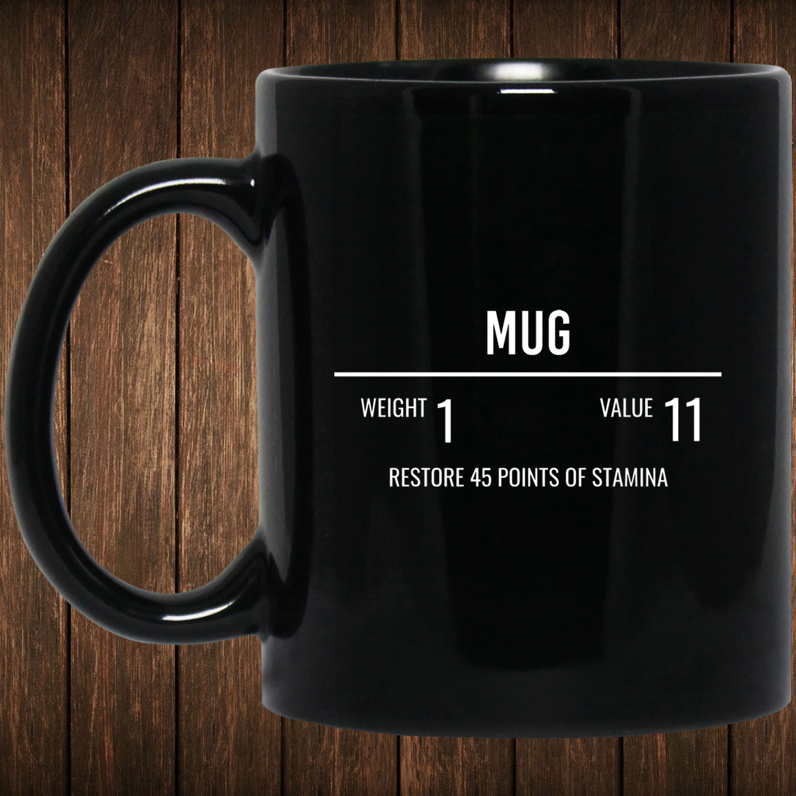 Mug Fantasy RPG 11 oz. Black Mug Main image