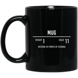 Mug Fantasy RPG 11 oz. Black Mug Mug Fantasy RPG 11 oz. Black Mug