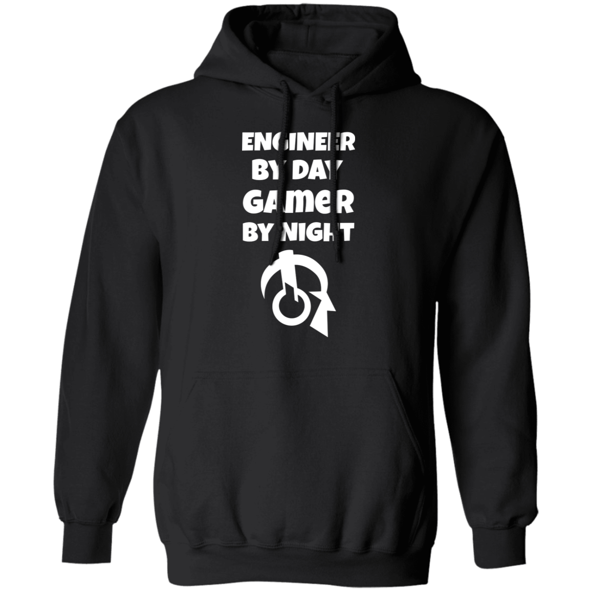 Engineer By Day Gamer By Night 2 Hoodie Secondary image