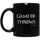 Game Of Throws Brazilian Jiu Jitsu Judo MMA BJJ 11 oz. Black Mug Brazilian Jiu-Jitsu BJJ Brazilian Jiu Jitsu Coffee Mug
