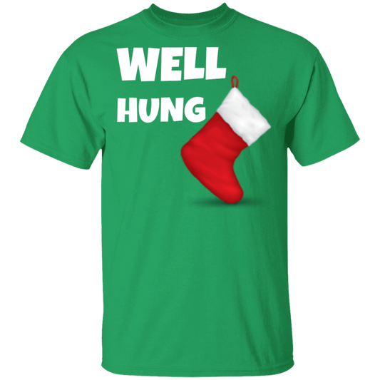 Well Hung Christmas Ugly Xmas T-Shirt