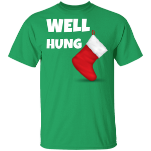 Well Hung Christmas Ugly Xmas T-Shirt