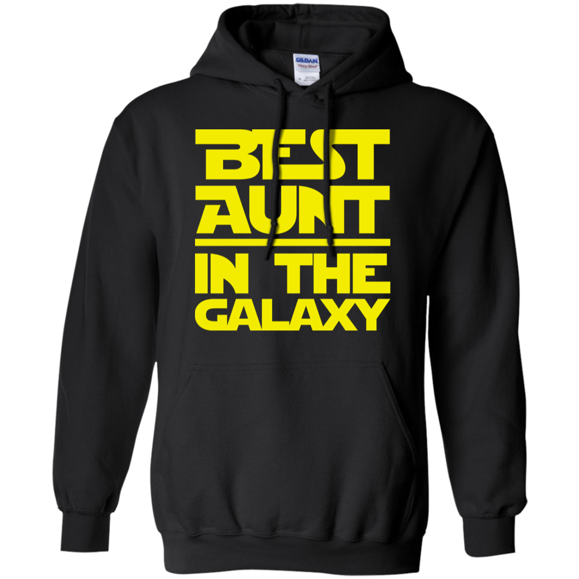 Best Aunt In The Galaxy Pullover Hoodie 8 oz.