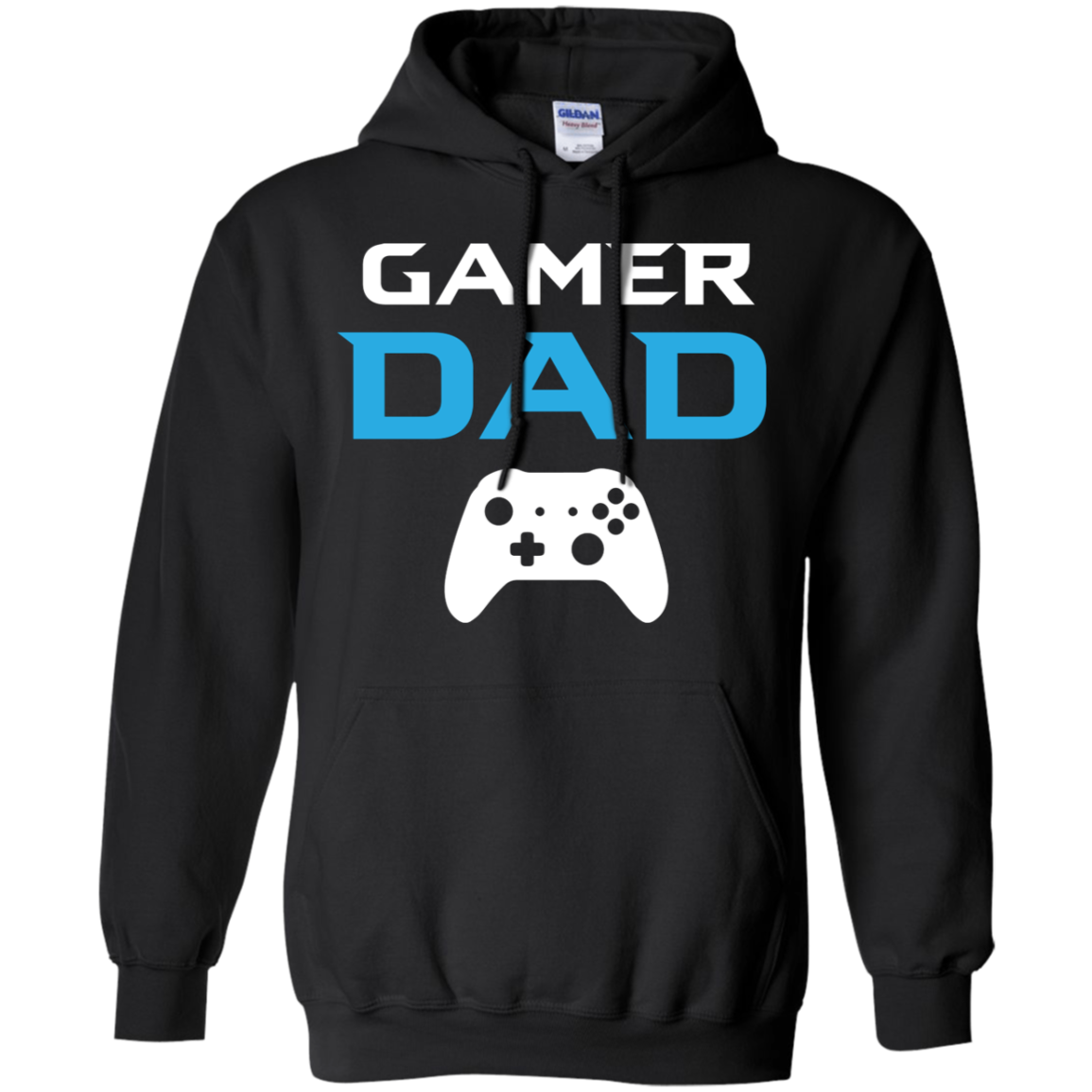 Gamer Dad Video Gamer Pullover Hoodie 8 oz. Secondary image