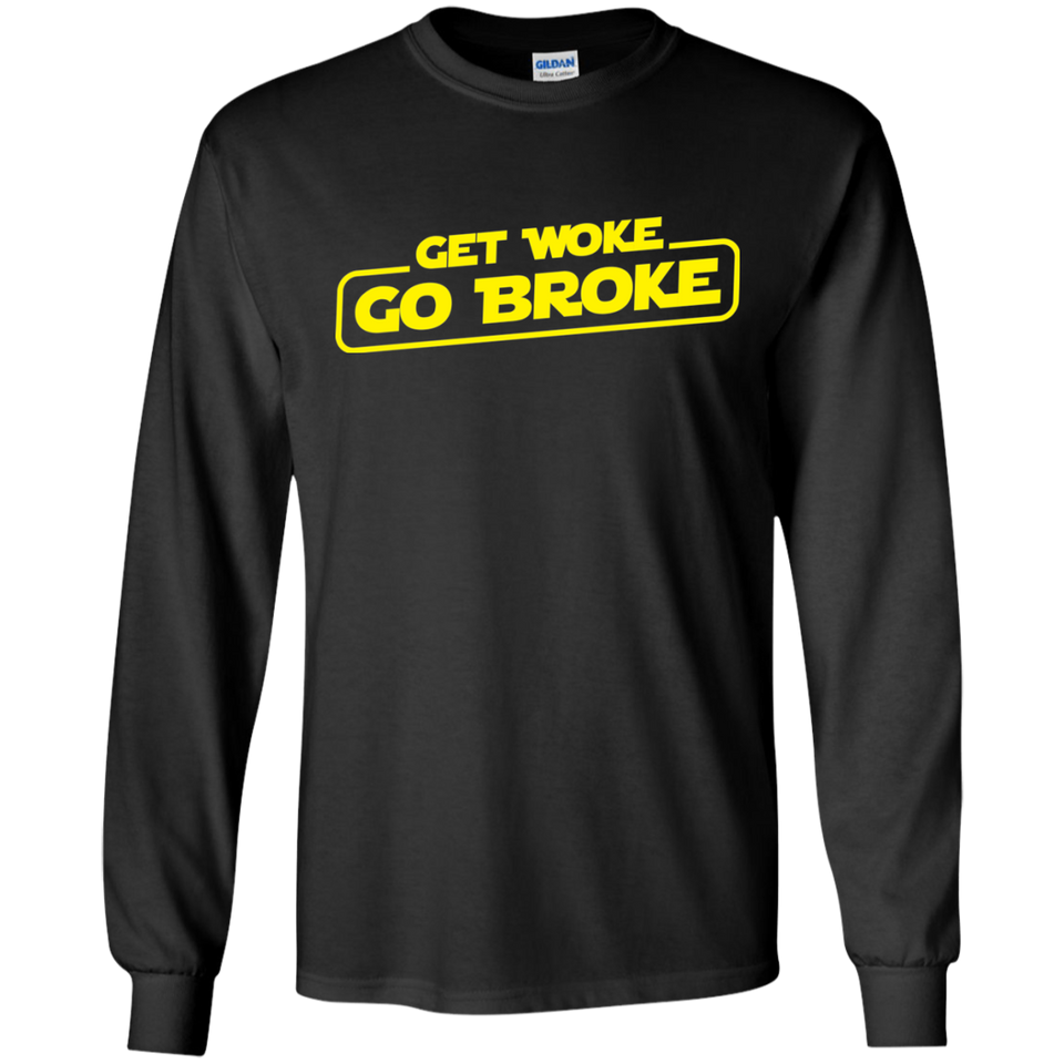 Get Woke Go Broke T-Shirt