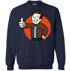 Todd Boy Vault Boy RPG Video Game Crewneck Pullover Sweatshirt  8 oz. Todd Howard Fallout Bethesda